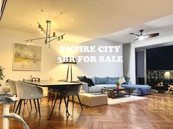 THU THIEM EMPIRE CITY COVE  RESIDENCE 3 BEDROOMS FOR SALE - SPA QUOTA