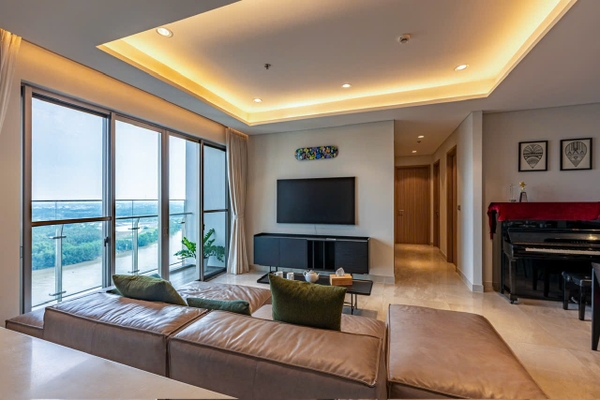 PHU MY HUNG THE HORIZON APARTMENT 3 BEDROOMS NICE VIEW 122M2 FOR RENT