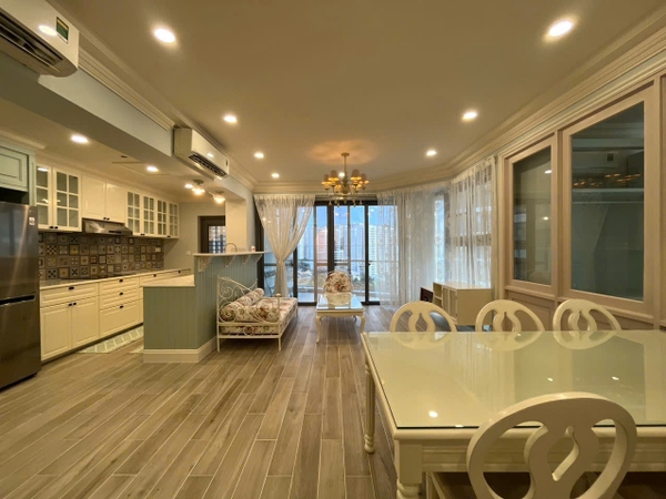 PHU MY HUNG RIVERPARK PREMIER WITH BEAUTIFUL FURNITURE FOR RENT | 3 BEDOROMS | 130M2