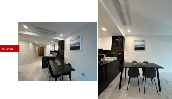 DISTRICT 2 THE METROPOLE GALLERIA 3 BEDROOMS FULL FURNITURE FOR RENT