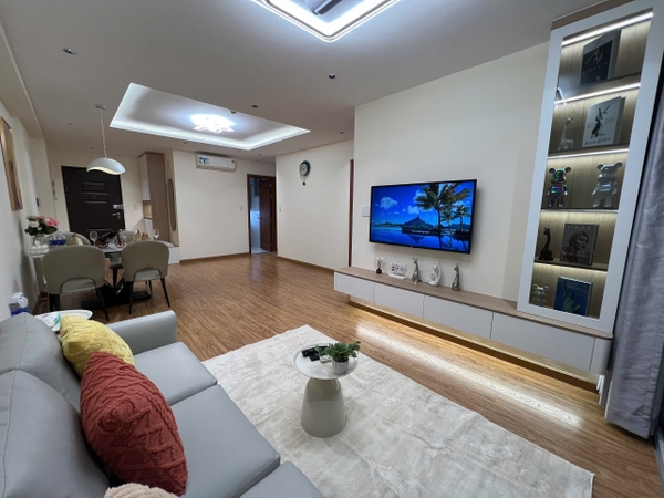 PHU MY HUNG SCENIC VALLEY APARTMENT WITH 2 BEDROOMS FOR RENT - 77M2 - FULLY FURNISHED