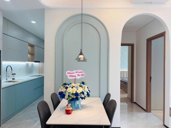 PHU MY HUNG THE AURORA APARTMENT 2 BEDROOMS FOR RENT | 74M2 | FULLY FURNISHED