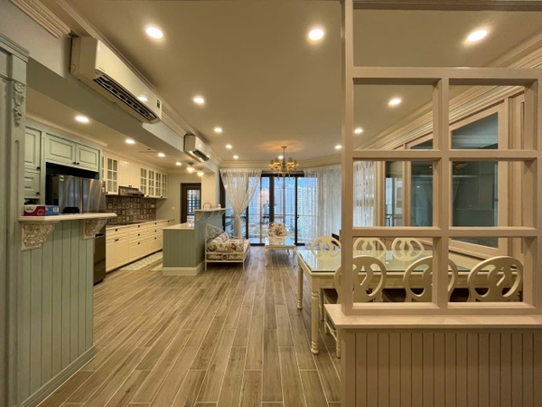 PHU MY HUNG RIVERPARK PREMIER WITH BEAUTIFUL FURNITURE FOR RENT | 3 BEDOROMS | 130M2