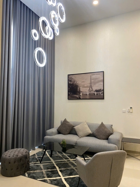 APARTMENT FOR RENT AT THE VIEW – 2 BEDROOMS + STORAGE, 105M², HIGH CEILING, FULLY FURNISHED