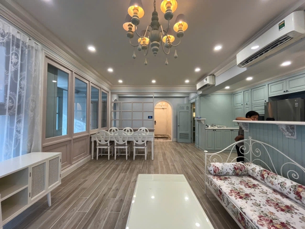 PHU MY HUNG RIVERPARK PREMIER WITH BEAUTIFUL FURNITURE FOR RENT | 3 BEDOROMS | 130M2