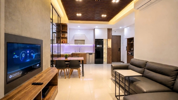 SUNRISE RIVERSIDE NHA BE APARTMENT 2 BEDROOMS FOR RENT | 71M2 | FULLY FURNISHED