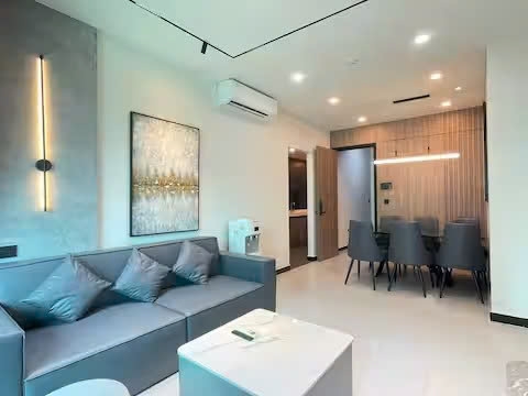 FOR RENT DELASOL APARTMENT DISTRICT 4 – 99SQM – 3 BEDROOMS – FULLY FURNISHED