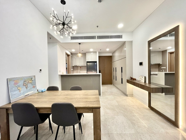 THE RIVER THU THIEM APARTMENT 2 BEDROOMS FULL INTERIOR FOR SELL