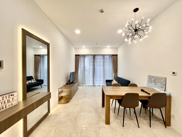 THE RIVER THU THIEM APARTMENT 2 BEDROOMS FULL INTERIOR FOR SELL
