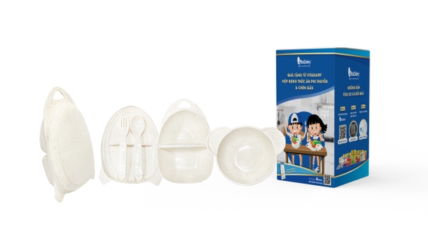 Bộ ăn dặm phi thuyền & gấu VitaDairy