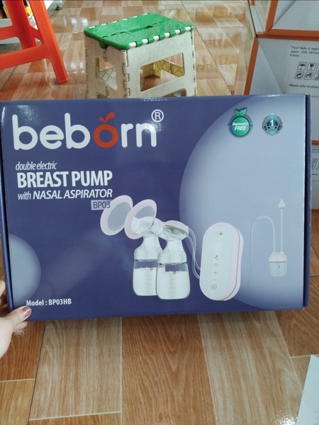 Máy hút sữa điện đôi có chức năng hút mũi Beborn