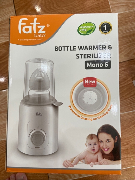 Máy hâm sữa và tiệt trùng Mono 6 Fatzbaby