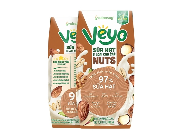Sữa Veyo 5 loại hạt 180ml