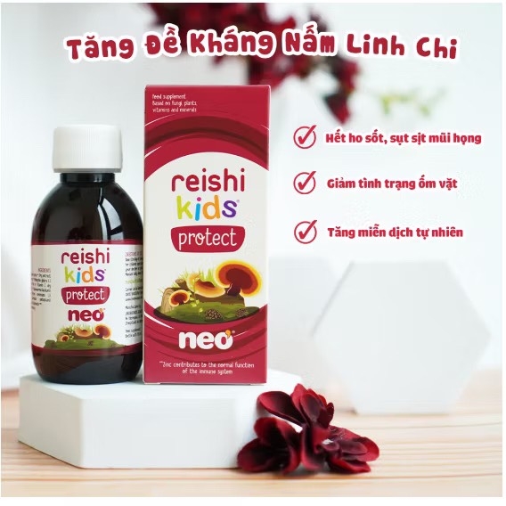 Siro tăng đề kháng Reishi Kids Protect
