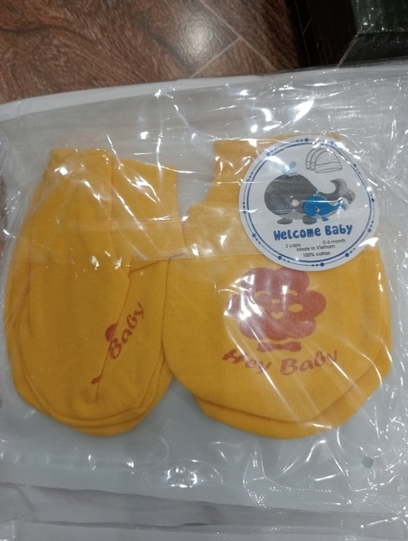 Sét bao tay chân Welcome baby