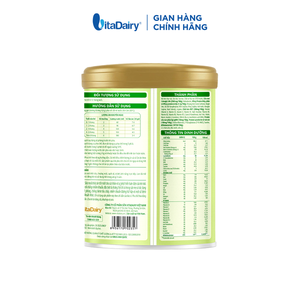 Sữa bột ColosBaby Lactofrerin 800g 0+