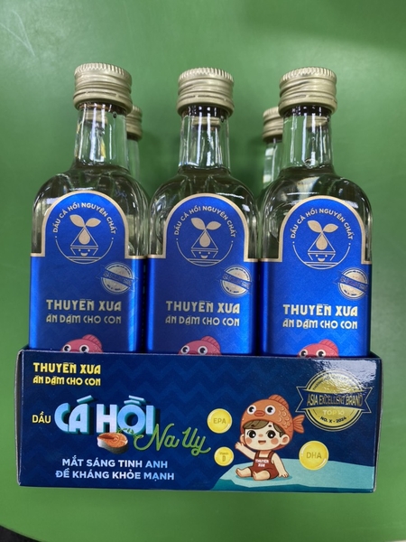 Dầu Ăn Dặm Nguyên Chất Thuyền Xưa cho Con 65ml