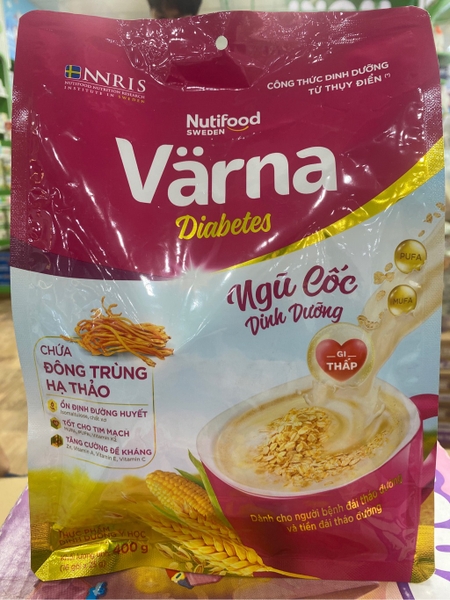 Qùa tặng - Ngũ cốc dinh dưỡng Varna Diabetes túi 400g