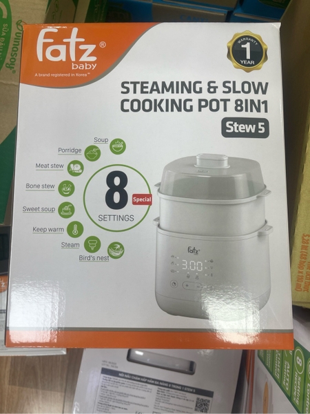 Nồi nấu chậm hấp hầm đa năng 8 trong 1 Stew 5