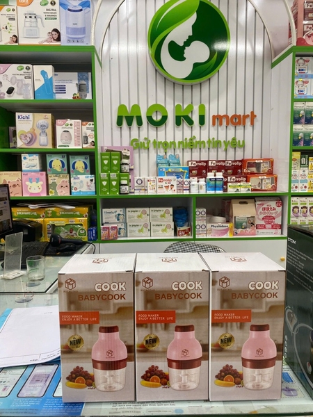 MÁY XAY THỨC ĂN DẶM CHO BÉ – COOK BABYCOOK