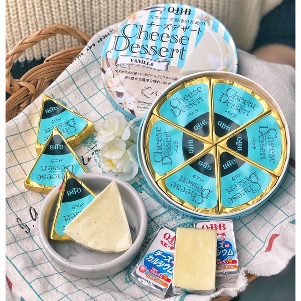 Phô mai QBB dành cho bé vị vanilla 90g