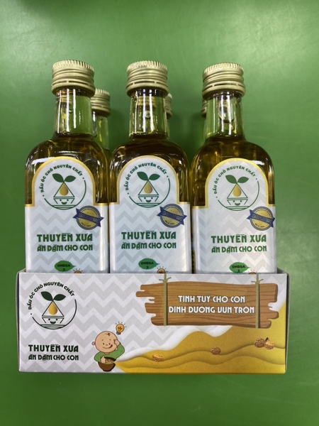 Dầu Ăn Dặm Nguyên Chất Thuyền Xưa cho Con 65ml