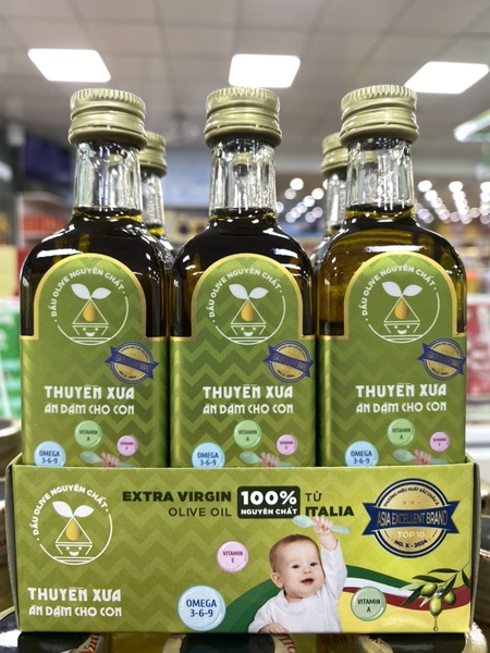Dầu Ăn Dặm Nguyên Chất Thuyền Xưa cho Con 65ml