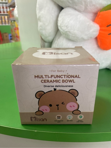 Thố sứ Misan nắp silicon