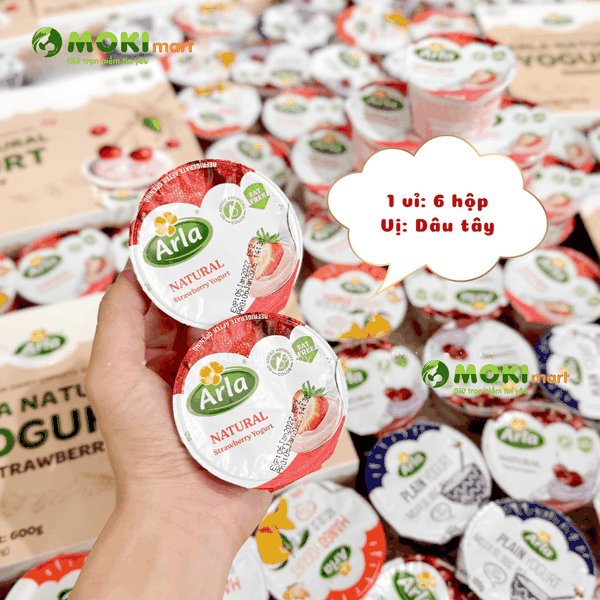 Sữa chua nguội Arla vị tự nhiên