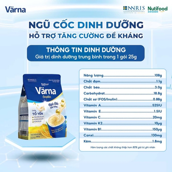 Ngũ cốc varna complete 500g