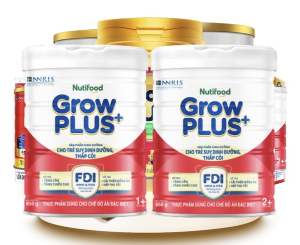 Sữa Grow Plus đỏ 900g cho bé trên 1 tuổi