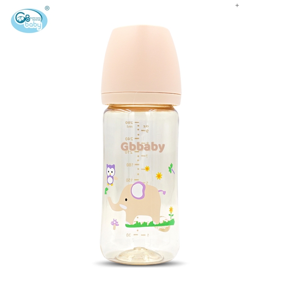 Bình sữa PPSU GB-Baby 280ml hình cao cấp