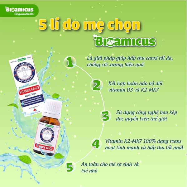 Bioamicus Vitamin K2&D3