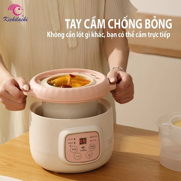 Nồi cháo chậm KiChi 0,8L