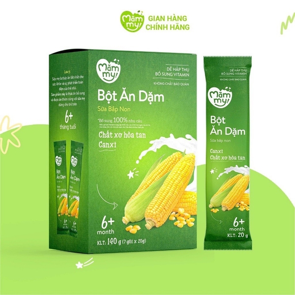 Bột Ăn Dặm Mămmy Gạo Sữa Yến Mạch 140g