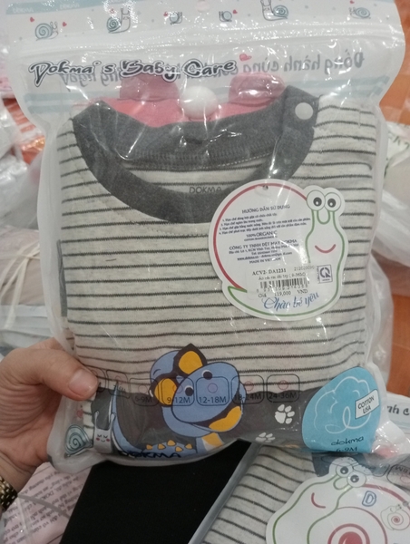 Áo cài vai dài tay DA1231