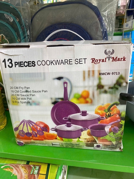 BỘ NỒI CHẢO 13 MÓN ROYAL MARK – RMCW-9713