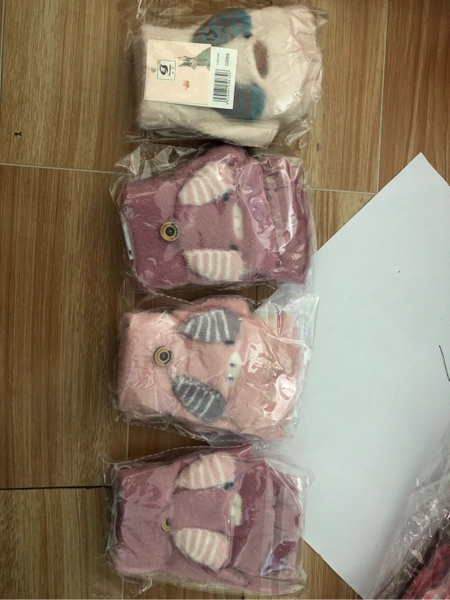Tất Len Gập Ngón Sơ Sinh