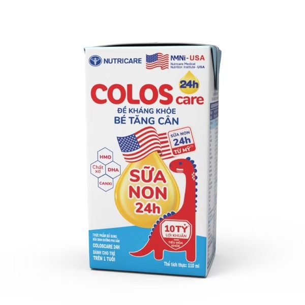 Sữa pha sẵn colos care 24h - 110ml 6m+