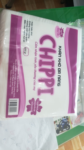 Khăn khô Chippi