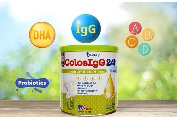 Sữa Non Colosigg 24h 90g Hộp 60 Gói