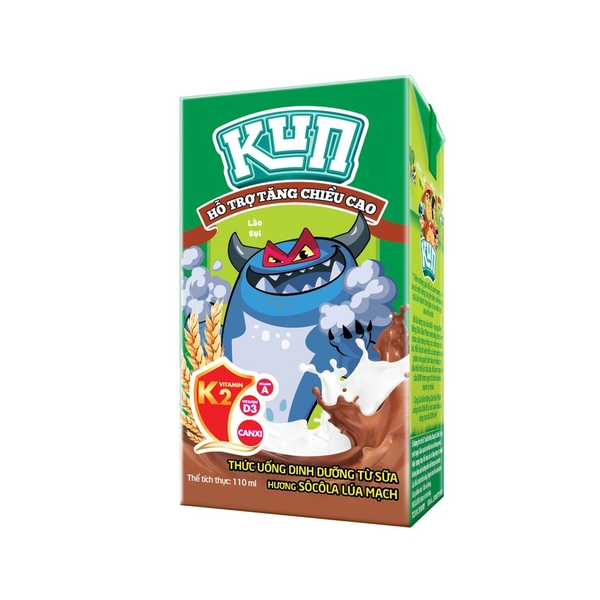 Sữa Kun Socola lúa mạch 110ml (Date mới)