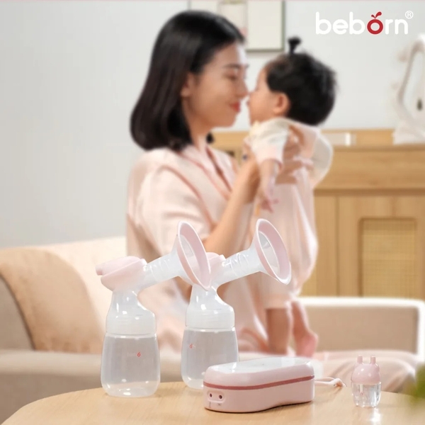 Máy hút sữa điện đôi có chức năng hút mũi Beborn