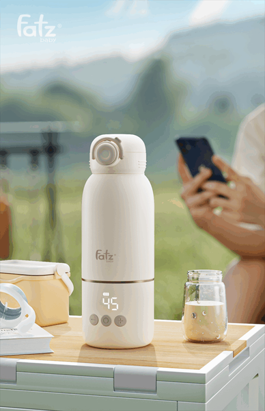 Bình đun và hâm nước pha sữa di động Mini Smart 16 Plus