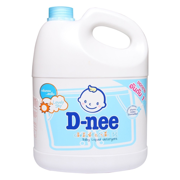 Nước giặt Dnee xanh dương 3Lit