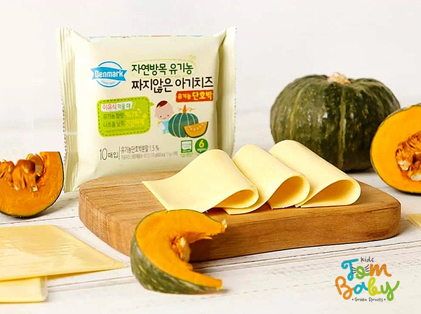 Phô Mai Hữu Cơ Tách Muối Vị Bí Đỏ 6M+