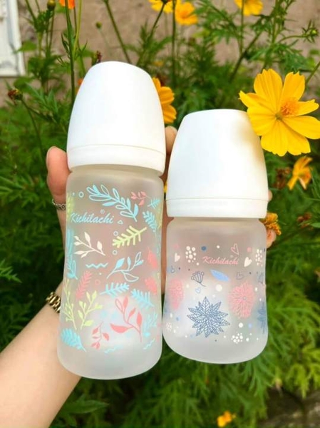 Bình Thuỷ tinh tráng silicon kichi