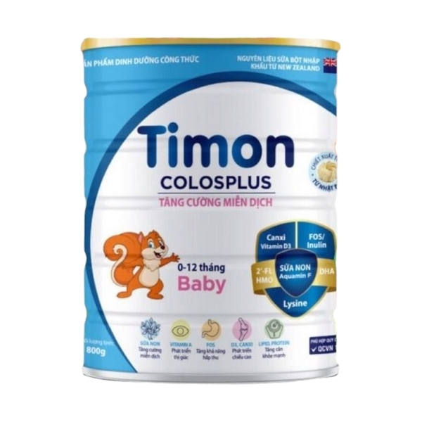 Sữa Timon Colos Plus (800g) cho trẻ từ 0 - 12 tháng tuổi