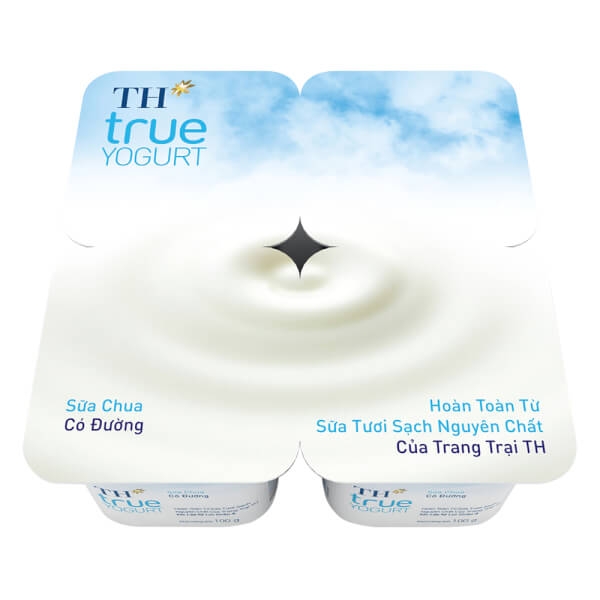 Sữa chua có đường TH True Yogurt 100g