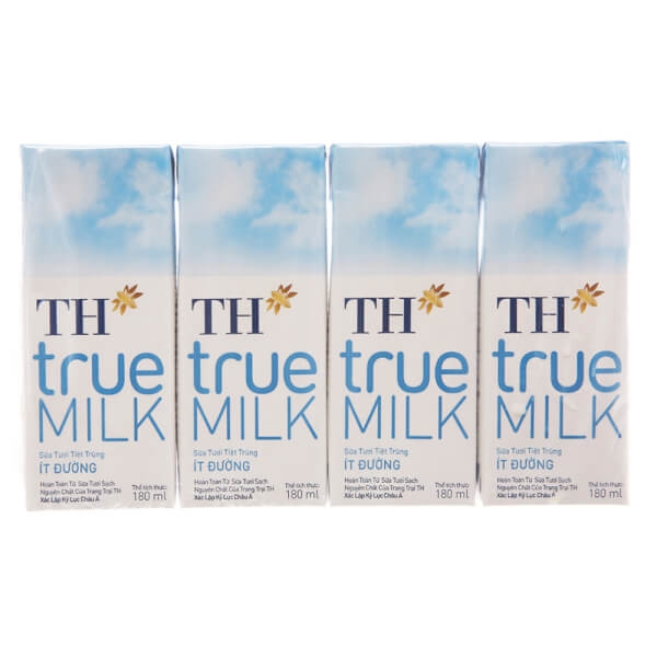 Thùng Sữa tươi TH True Milk nguyên chất hộp 110ml